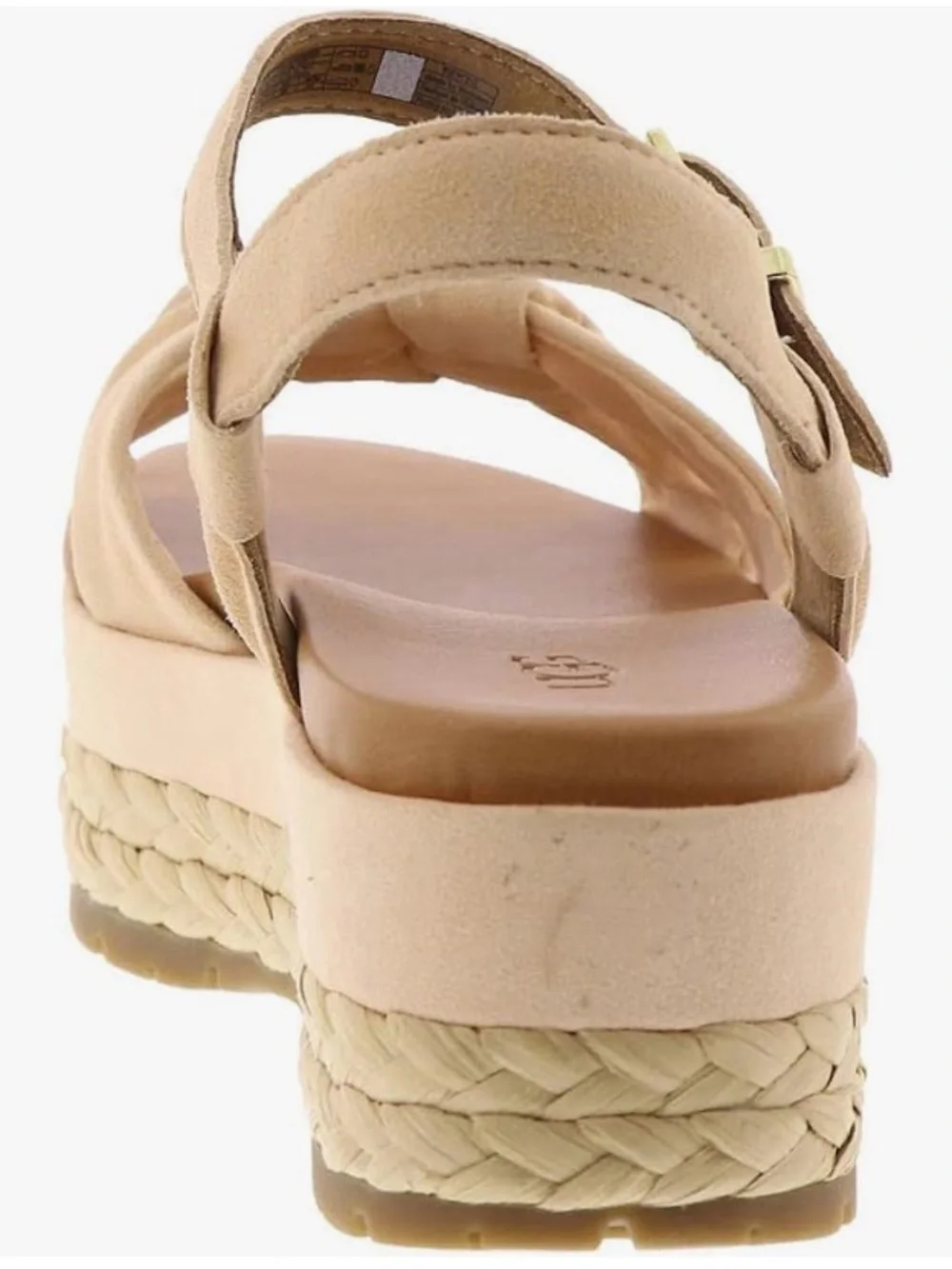 UGG Women's Neusch Sandals Peach Fuzz Suede Size 8.5